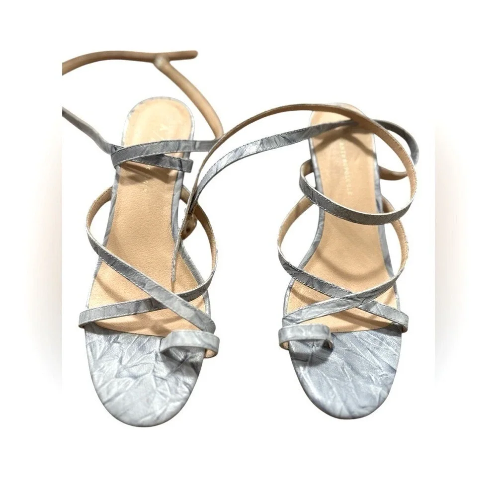 Anthropologie Blue Sandals size 8.5‎